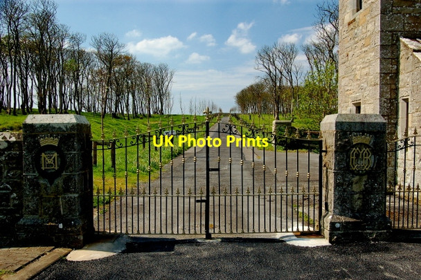 Photo 6"x4" Gate for Classiebawn Castle Mullaghmore c2008
