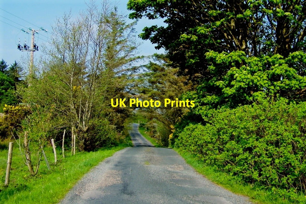 Photo 6"x4" Unmarked road in Meenbannad area of Rosses Kincaslough c2008