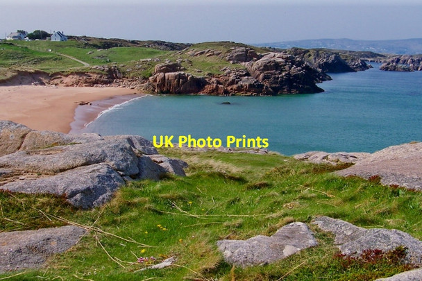 Photo 6"x4" Cruit Island - Beach near Donegal Thatched Cottages Kincaslough c2008