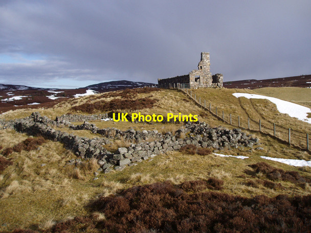 Photo 6"x4" Ruins of Auchtertipper Duthil c2009