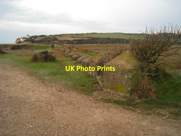 Photo 6"x4" Dragons Teeth, Cuckmere Haven Exceat c2009