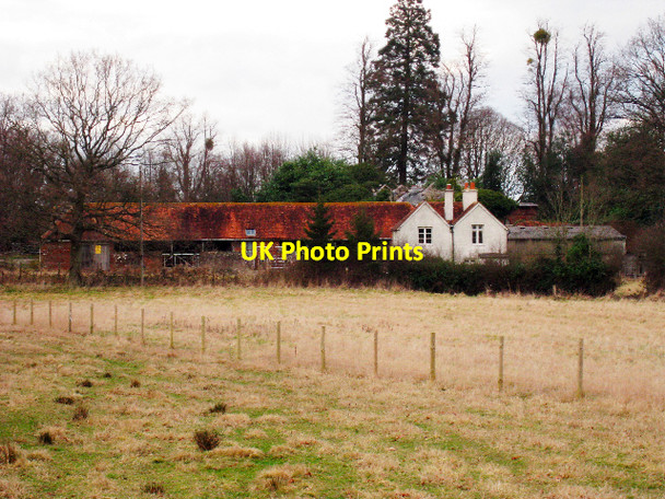 Photo 6"x4" Farm Buildings and Cottages at Iridge Place Burgh Hill\/TQ7226 c2009