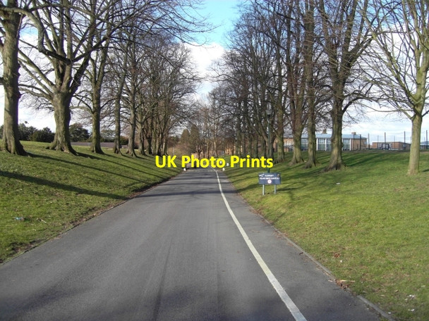Photo 6"x4" St Edwards Senior School main entrance drive and grounds Cheltenham c2009