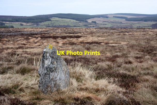 Photo 6"x4" Grey Stone of Cairn Eney Cairn Eney c2009