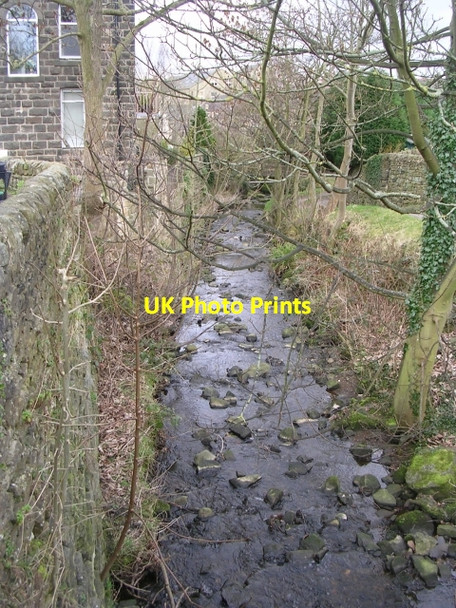 Photo 6"x4" Stream - Main Street Addingham c2009 P1
