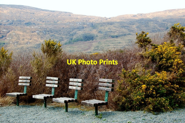 Photo 6"x4" Glenveagh National Park - Viewing area Church Hill\/C0615 c2008