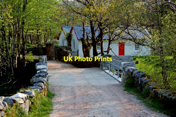 Photo 6"x4" Dunlewy - View at end of road to Poison Glen Money Beg c2008
