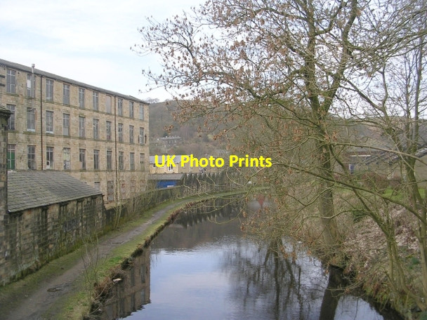 Photo 6"x4" Rochdale Canal - Hollins Road Todmorden c2009