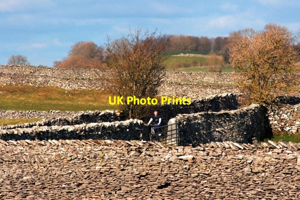 Photo 6"x4" Limestone Walls, Keld Lane Keld\/NY5514 c2009