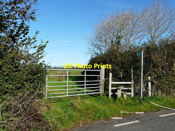 Photo 6"x4" Gate and stile, Mountain Road Burry Port\/Porth Tywyn c2008