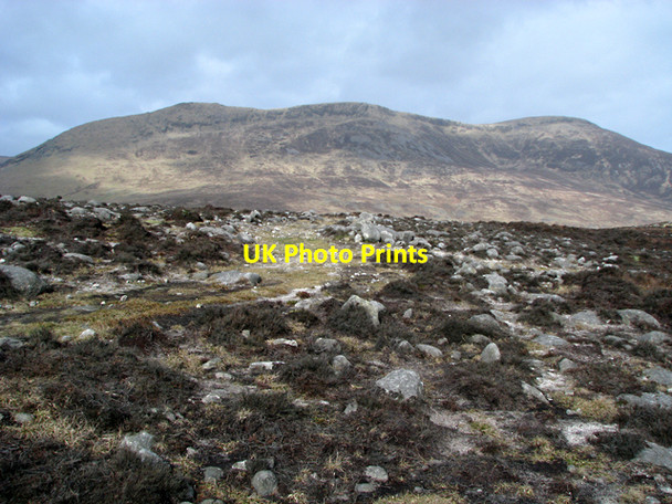 Photo 6"x4" Hillside near Slievenaglogh Attical c2009