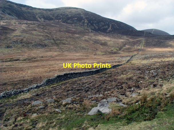 Photo 6"x4" Mourne country near Slieve Muck Attical c2009