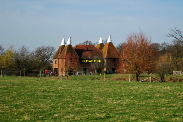 Photo 6"x4" Bottom Oast House, Little Cheveney, Sheephurst Lane, Marden, Kent Claygate\/TQ7144 c2009