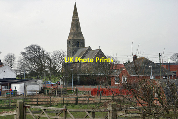 Photo 6"x4" All Saints C. of E., Mappleton Great Cowden c2009