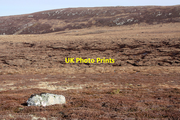 Photo 6"x4" Peat Hags west of Carn Allt Laoigh Cnapan a' Choire Odhair Bhig c2009