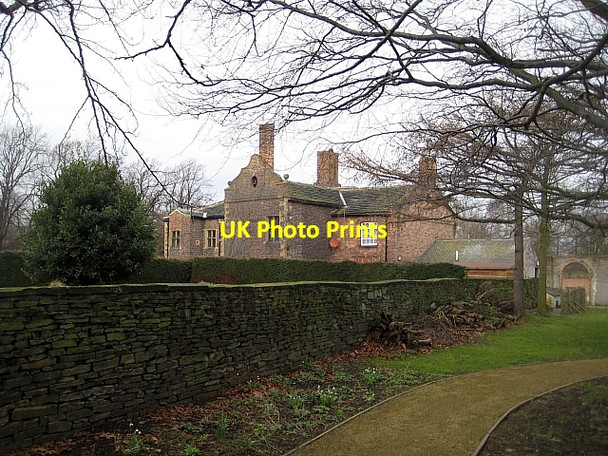 Photo 6"x4" Clarke Hall dry stone wall Wakefield\/SE3320 c2009