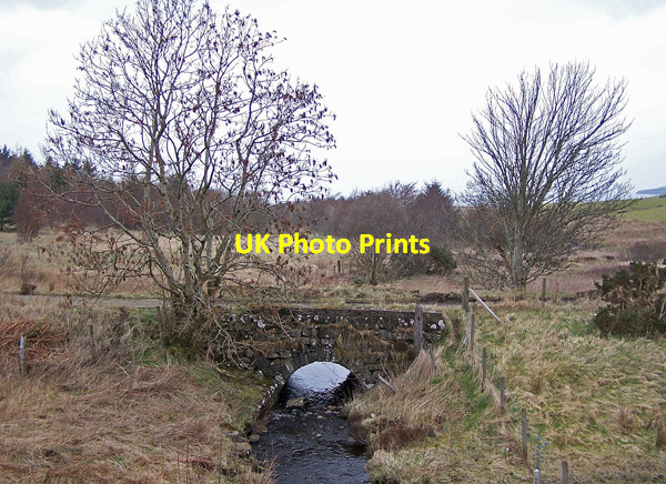 Photo 6"x4" Braebost Burn under the old road Suledale c2009