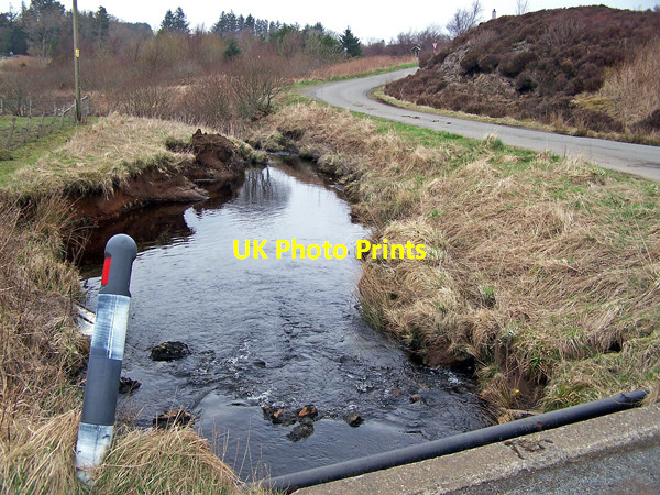 Photo 6"x4" Allt an Loin Ruaidh Knott\/NG3853 c2009