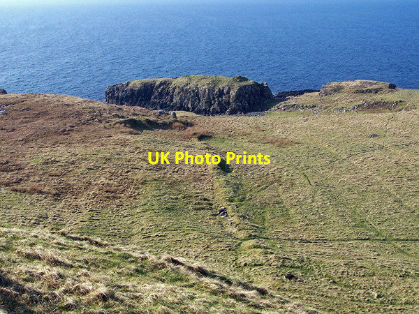 Photo 6"x4" Ancient remains on Harlosh Point Ardmore\/NG2841 c2009