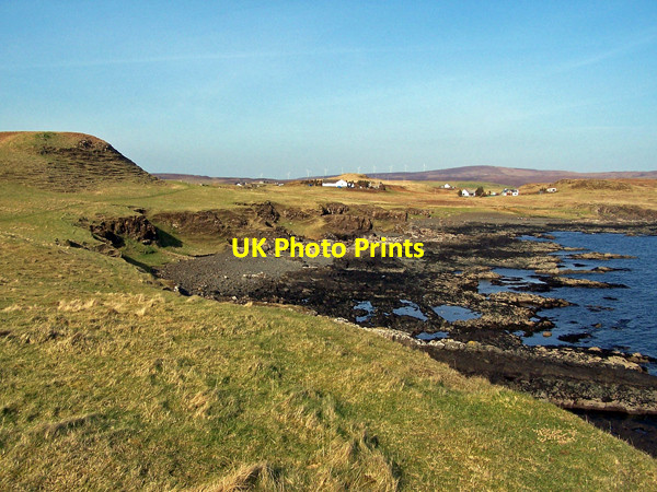 Photo 6"x4" Shoreline north of Harlosh Point Ardmore\/NG2841 c2009