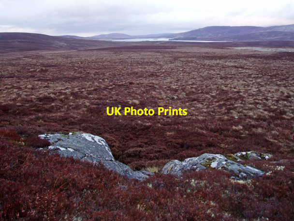 Photo 6"x4" Boggy moorland west of Glentarroch Allt Laoigh c2009