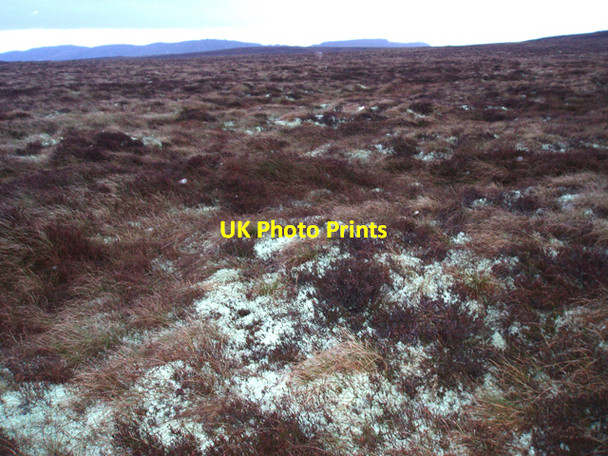 Photo 6"x4" Moorland north of Loch Ille Mhor Loch Ille Mh\u00f2r c2009