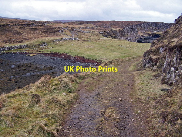 Photo 6"x4" Track to Fiadhairt Colbost c2009