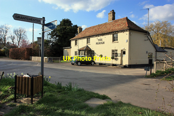 Photo 6"x4" The Plough, Coton Coton\/TL4058 c2009