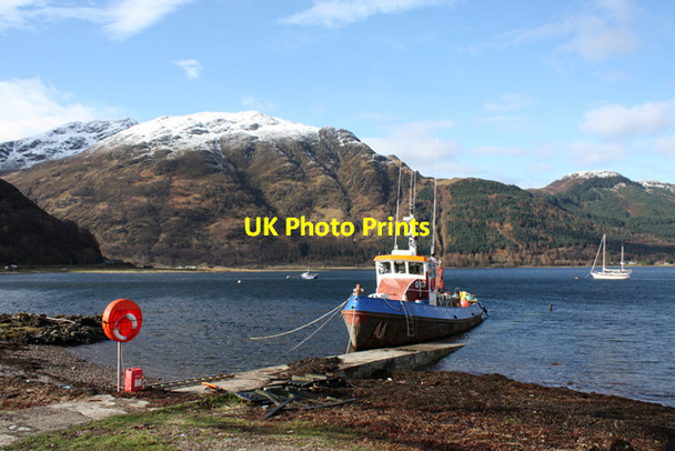 Photo 6"x4" Jetty, Loch Duich Invershiel c2009