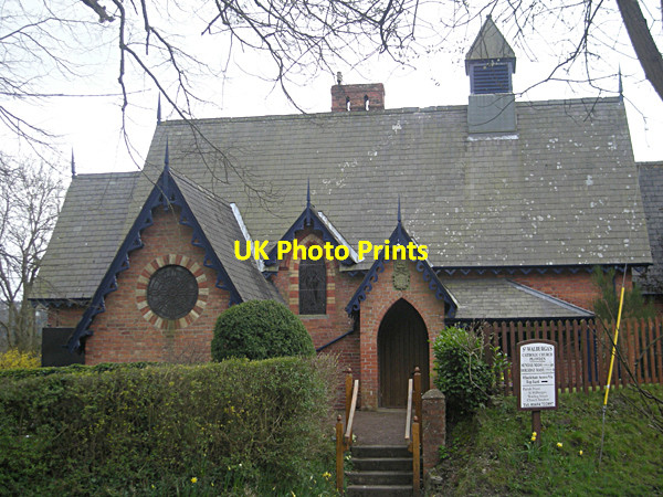 Photo 6"x4" St. Walburgha's RC Church at Plowden Eyton\/SO3787 c2009
