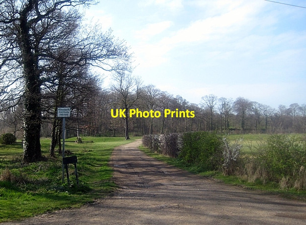Photo 6"x4" Permissive footpath Stanley\/SE3424 c2009