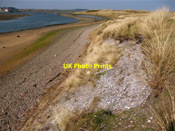 Photo 6"x4" Newburgh: Mesolithic shell midden Newburgh\/NJ9925 c2009