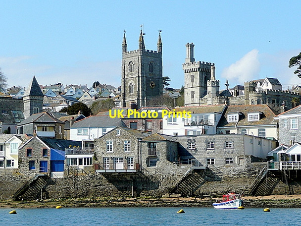 Photo 6"x4" Fowey from the water Fowey c2009