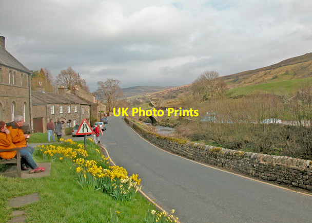 Photo 6"x4" Swaledale view Muker c2004