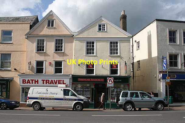 Photo 6"x4" Honiton: Bath Travel and Greenslade Taylor Hunt Honiton\/ST1600 c2009