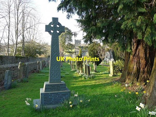 Photo 6"x4" War memorial, Caldbeck Caldbeck c2009
