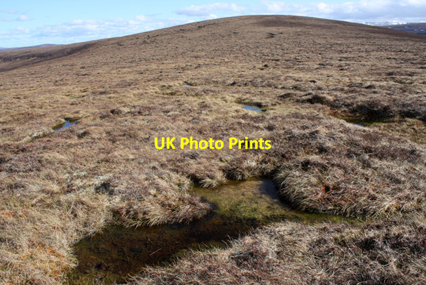 Photo 6"x4" NW slopes of Carn na Farraidh Carn na Farraidh c2009