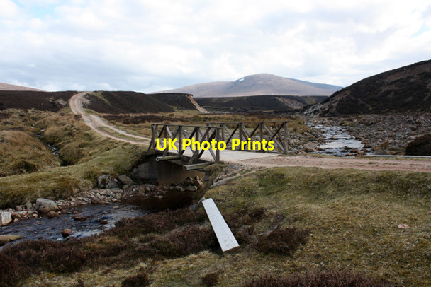 Photo 6"x4" Bridge, Allt Fionnaich Allt nam Moireach c2009