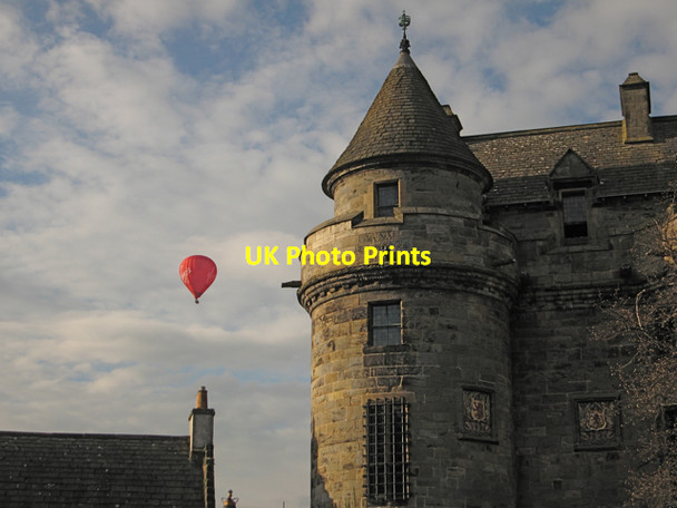 Photo 6"x4" Falkland: hot air balloon flight Falkland c2009