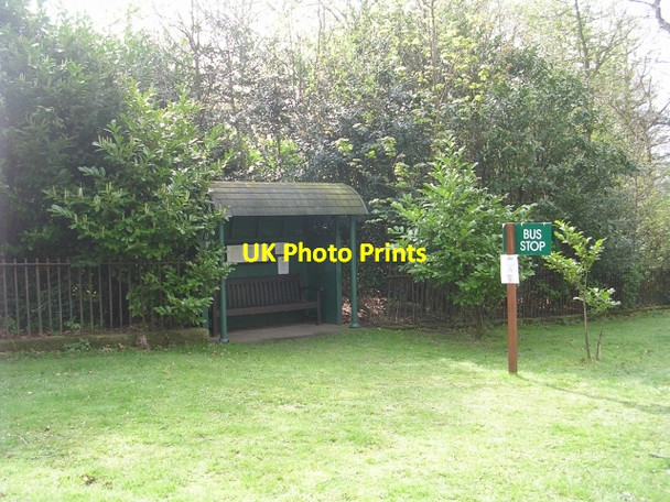 Photo 6"x4" Bus Stop in the grounds of Harewood House Harewood\/SE3245 c2009