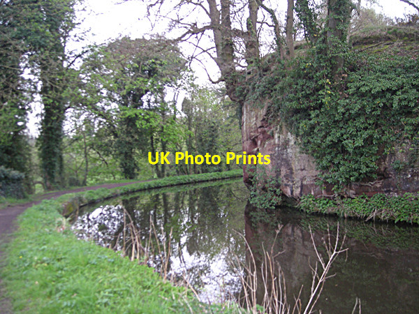 Photo 6"x4" Sharp & narrow bend on the S & W Canal Blakeshall c2009
