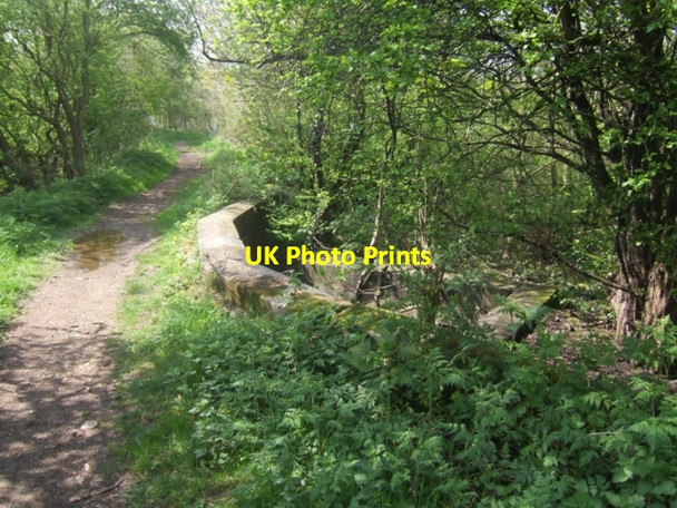 Photo 6"x4" Overflow structure at Sneyd Reservoir Bloxwich c2009