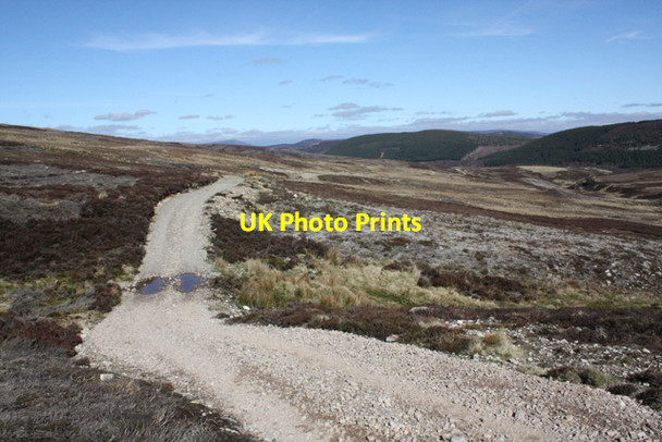 Photo 6"x4" Ford on track to Glen Lochy Bridge of Brown c2009