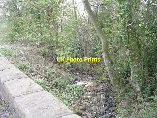 Photo 6"x4" Grain Beck - viewed from Grainbeck Lane Bridge Harrogate c2009