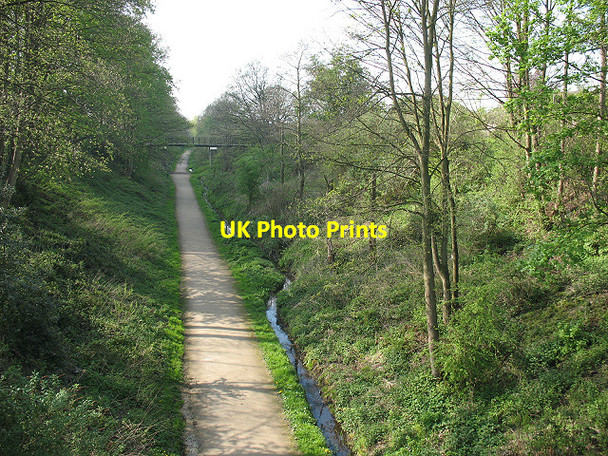 Photo 6"x4" Wheelock Rail Trail Sandbach c2009