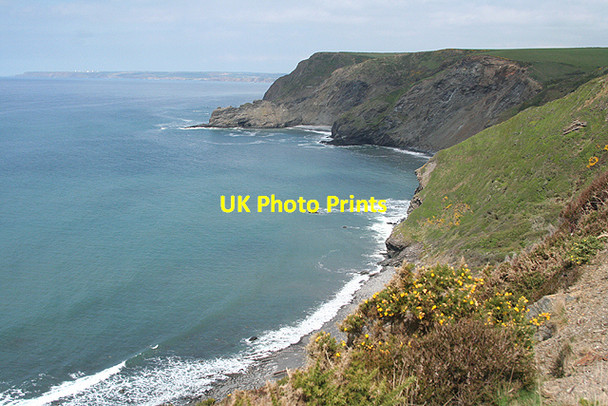 Photo 6"x4" St Gennys: from Thorn\u00e2\u0080\u0099s Beach to Chipman Cliff St Gennys c2009