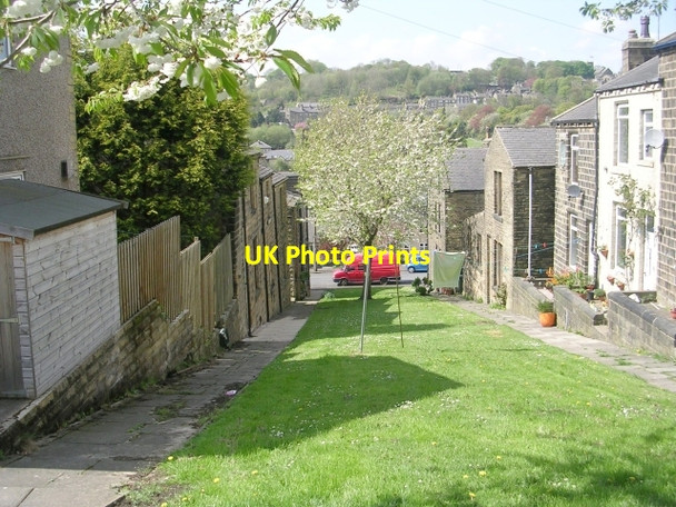 Photo 6"x4" Ann Street - Victoria Road Haworth c2009