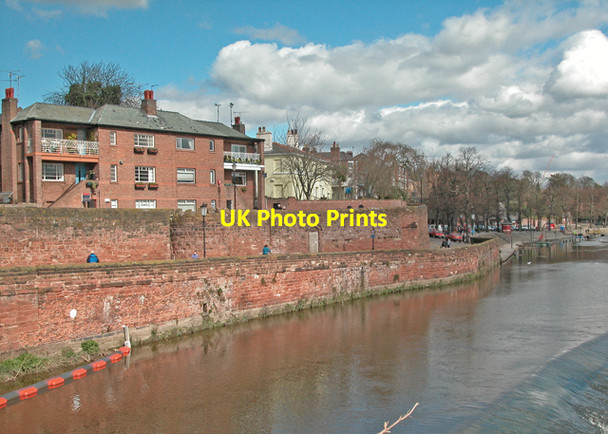 Photo 6"x4" View from the bridge Chester c2004 P1