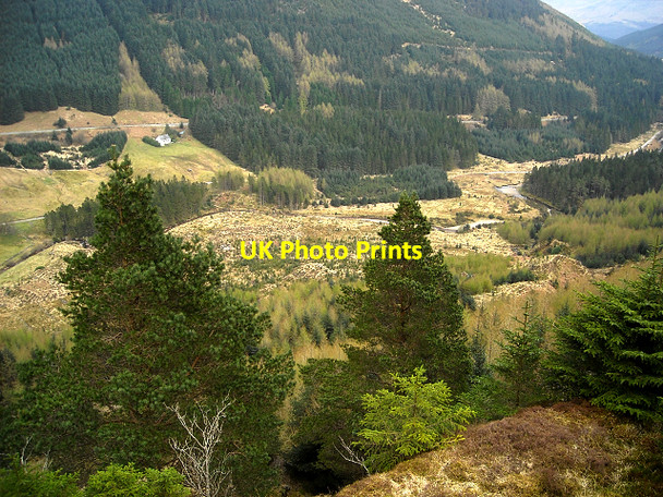 Photo 6"x4" Glen Croe Laigh Glencroe c2009