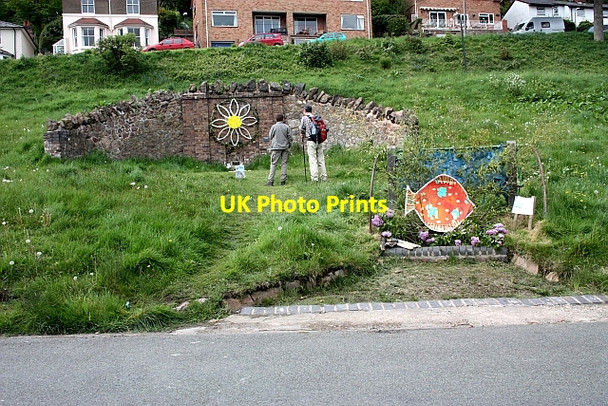 Photo 6"x4" The Lower Wyche Spout - Well Dressing 2009 Great Malvern c2009